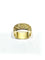 Bague 54 Alliance femme large en or rose 18 carats 58 Facettes