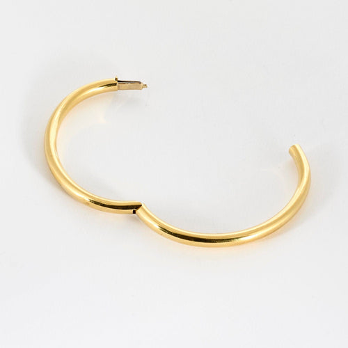 Bracelet Jonc ouvrant or jaune 58 Facettes CLA0354