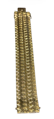 Bracelet Bracelet ceinture vintage or jaune 58 Facettes