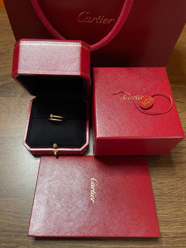 Bague 56 Cartier - Bague « juste un clou » or rose PM 58 Facettes