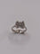 Bague 55 Bague vintage or blanc diamants 58 Facettes