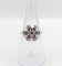 Bague fleur art deco or blanc 18k et 0,50 carats de diamants