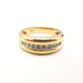 Bague 54 Bague en or jaune et 7 diamants 58 Facettes