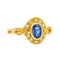 Bague 51 Bague  Or jaune Saphir, Diamant 58 Facettes 4205265CN