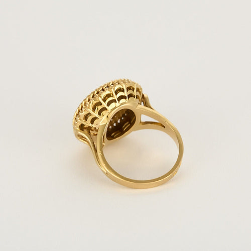Bague 50 Augis Bague en Or jaune à message sentimentale 58 Facettes BEA3802