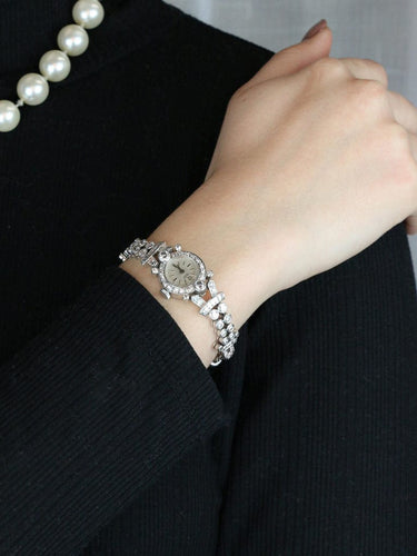 Montre Montre Art Deco or blanc platine diamants 58 Facettes 1088.1