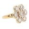 Bague 54 Bague Fleur Or jaune Diamant 58 Facettes 1991999CN
