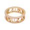 Bague 54 Bague Tiffany & Co. "Atlas" or rose, diamants. 58 Facettes 33919