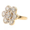 Bague 54 Bague Fleur Or jaune Diamant 58 Facettes 1991999CN