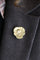 Broche Auguste VAUDET - Broche Art Nouveau femme or jaune diamants 58 Facettes 1136.4