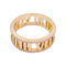 Bague 54 Bague Tiffany & Co. "Atlas" or rose, diamants. 58 Facettes 33919