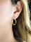Boucles d'oreilles Créoles vintage or rose 58 Facettes 1173.3