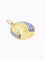 Pendentif VERNON Médaille Art nouveau Vierge or jaune émail 58 Facettes 1153.10