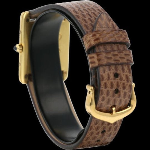 Montre Cartier Montre Tank Vermeil 58 Facettes MT42952