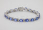 Bracelet Bracelet Tanzanites 58 Facettes