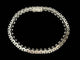Bracelet Bracelet rivière or blanc totalisant 7.50 carats 58 Facettes