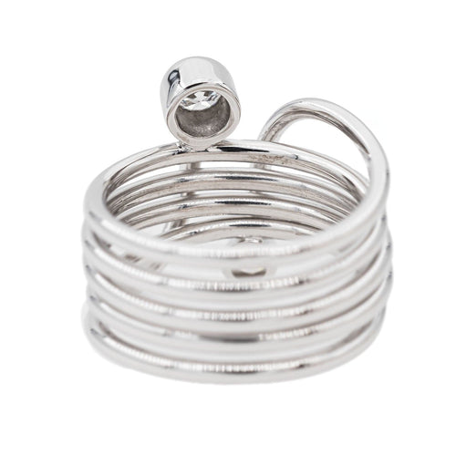 Bague 50 Bague  Toi & Moi Or blanc Diamant 58 Facettes 2925343RV