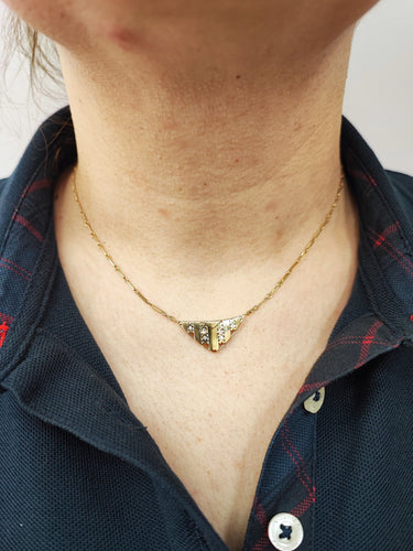 Collier Collier Art Déco en or jaune 58 Facettes Coll.ArtDec.1426