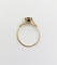 Bague 51 Bague - Solitaire vintage en or 18k et saphir naturel 0,50 carat 58 Facettes A06640