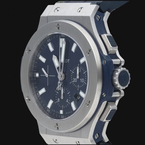 Montre Hublot Montre Big Bang 44 Chronograph Blue 58 Facettes MT43284