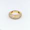 Bague 51 Bague jonc en or jaune et diamants 58 Facettes 31130