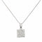 Collier Pendentif  Or blanc Diamant 58 Facettes 4061322CN