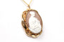 Pendentif Pendentif Napoléon III or jaune et camée coquillage 58 Facettes 21729