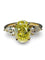 Bague Bague or jaune et diamant Fancy Intense Yellow 1,77 ct 58 Facettes