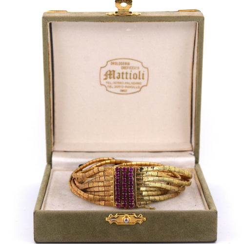 Bracelet Bracelet vintage des années 80 58 Facettes