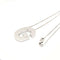 Collier Collier G or blanc et diamant 58 Facettes 30443