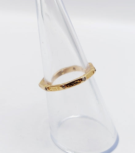 Bague 51.5 Bague alliance américaine Art déco en or 18k et diamants taille ancienne 58 Facettes A06537