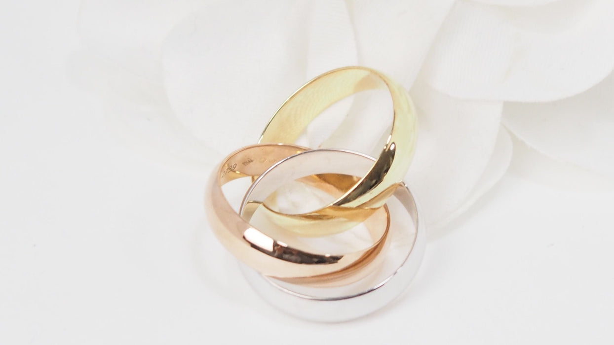 Bague 55 Bague Trinity 3 ors XL de Cartier 58 Facettes 32510