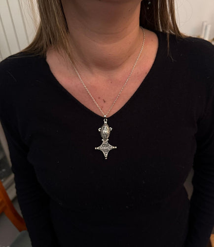 Pendentif Pendentif Croix du Sud en argent 58 Facettes