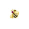 Pins Cartier, « Abeille », or jaune, émail et rubis. 58 Facettes 35357