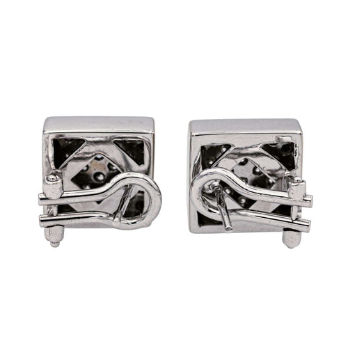 Boucles d'oreilles Boucles d'oreilles Or blanc Diamant 58 Facettes 3547824CN