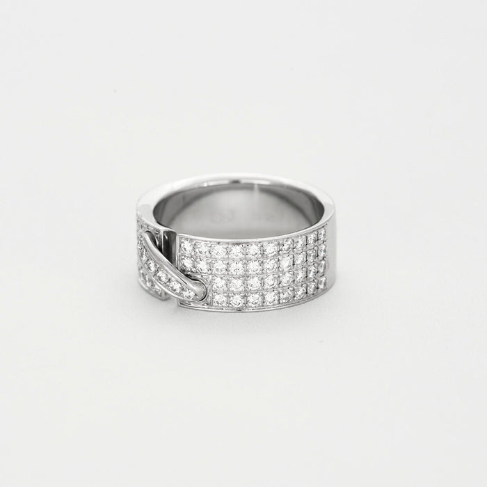 Bague 52 CHAUMET - Bague Chaumet Liens en or blanc et diamants 58 Facettes 109