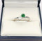 Bague 49 Bague Vous et Moi Emeraude et diamant 58 Facettes