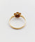 Bague 55 Bague marguerite antique en or 18k et diamants taille rose (circa 1900) 58 Facettes A06395