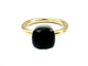 Bague 54 POMELLATO. Collection "Nudo Petit", bague 2 ors 18K et topaze bleue de Londres 58 Facettes