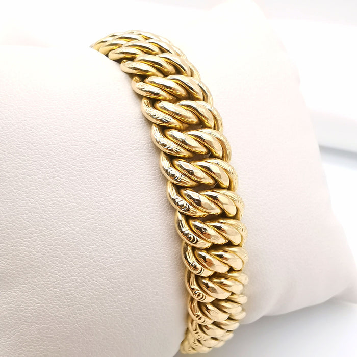 Bracelet Bracelet Maille américaine Or jaune 58 Facettes