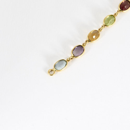 Bracelet Bracelet en Or jaune et pierres fines de couleurs 58 Facettes CHAL0749X6