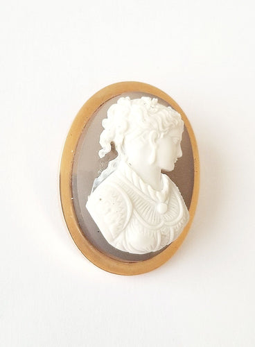Pendentif Broche / pendentif ancienne XIX ème 58 Facettes