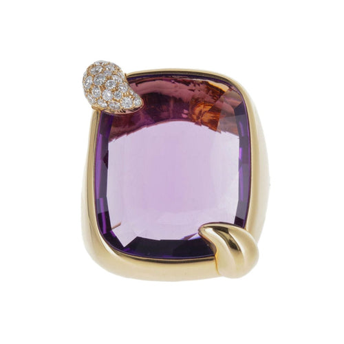 Bague 53 POMELLATO - Bague Ritratto Or Rose et Améthyste 58 Facettes 2.18496