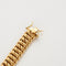 Bracelet Gourmette maille américaine or jaune 58 Facettes LP724