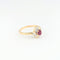 Bague 57.5 Bague tourbillon en or jaune diamants et rubis 58 Facettes 31140