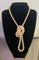 Collier Collier sautoir en choker 98 perles de culture AKOYA fermoir or jaune 58 Facettes