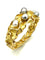 Bracelet GILBERT ALBERT. Bracelet or jaune 18K et perles 58 Facettes