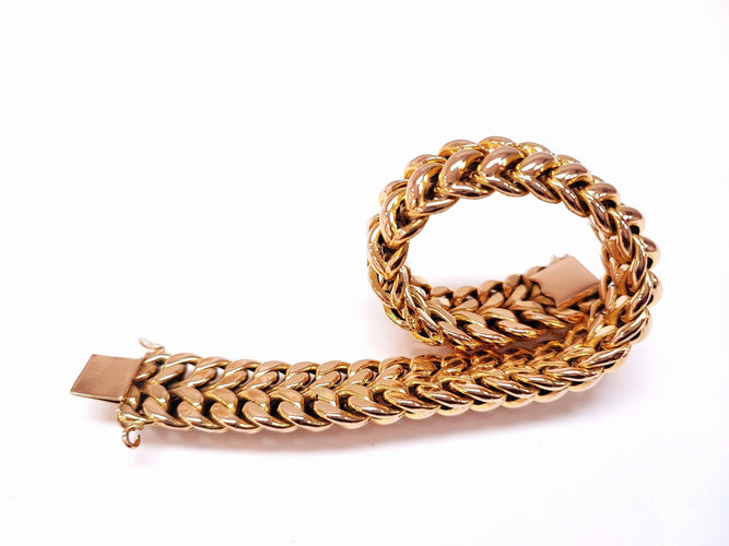 Bracelet Bracelet Or années 50 58 Facettes BRAC-50S-RA.863