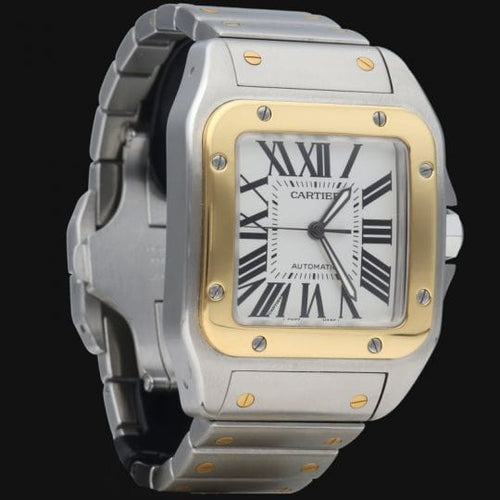 Montre Cartier Montre Santos 100 Xl 58 Facettes MT42139