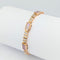 Bracelet Bracelet en or rose diamants et nacre 58 Facettes 30456